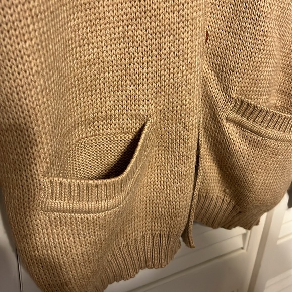 Racquet Club Grandpa Sweater with suede patches on elbows Size Large - Picture 4 of 14